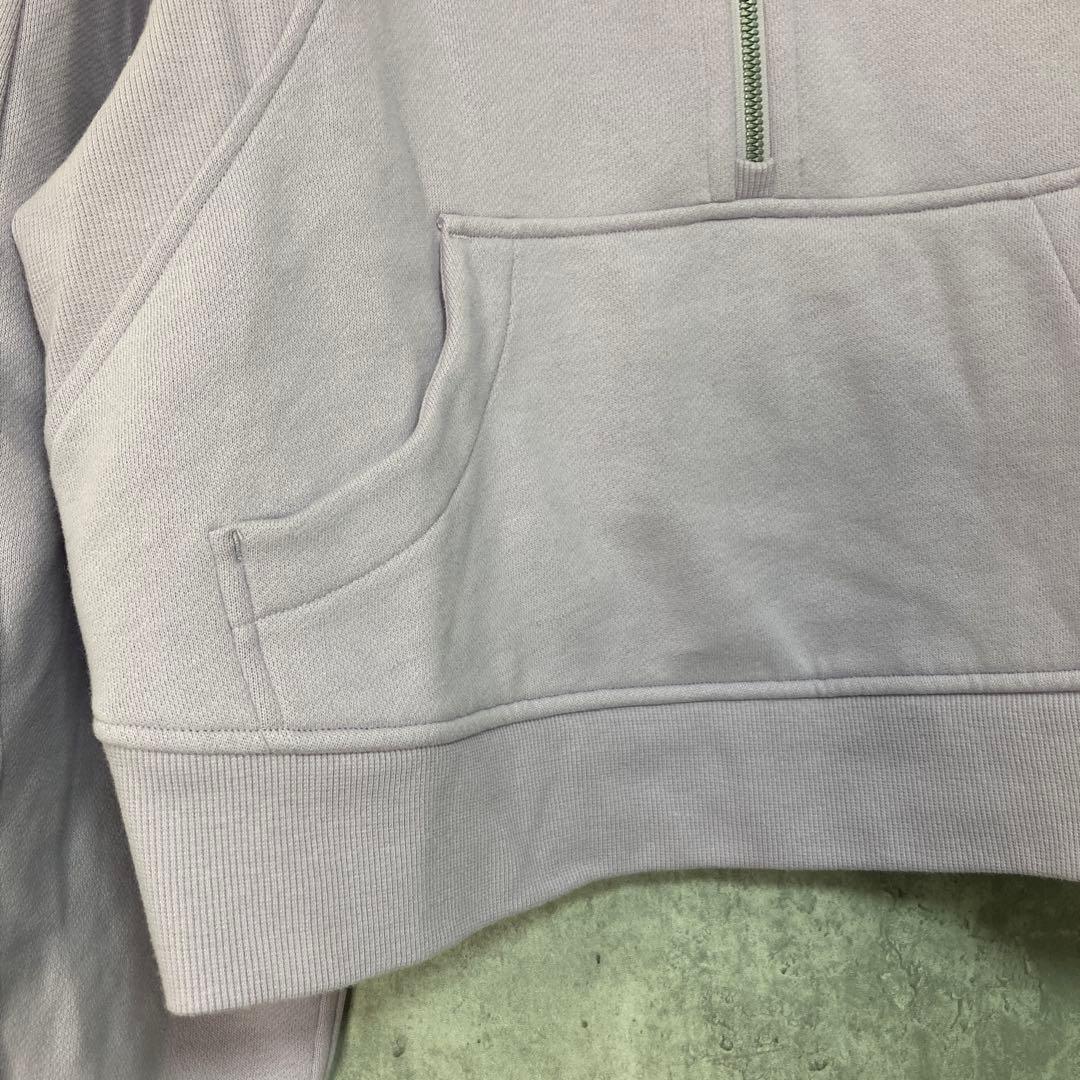 LULULEMON スキューバオーバーサイズファネルネックハーフジップ