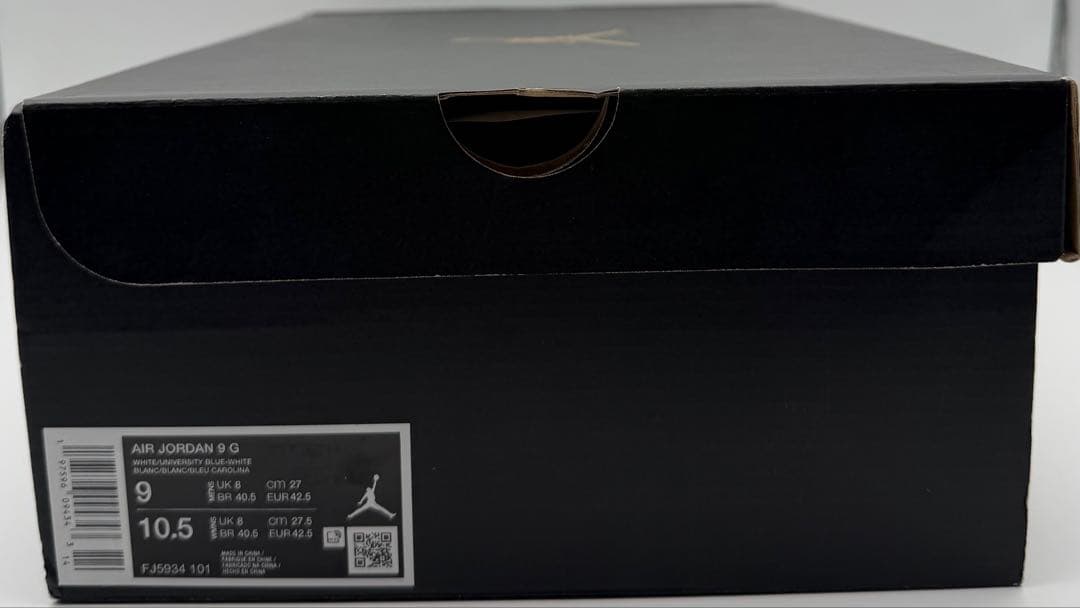 ナイキ AIR JORDAN 9 G エア ジョーダン 9 ゴルフ 27cm