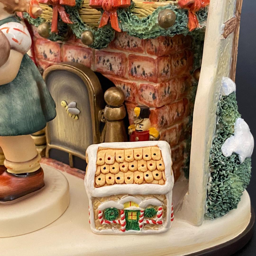 【美品】フンメル人形★Christmas Wish Music Box 1999