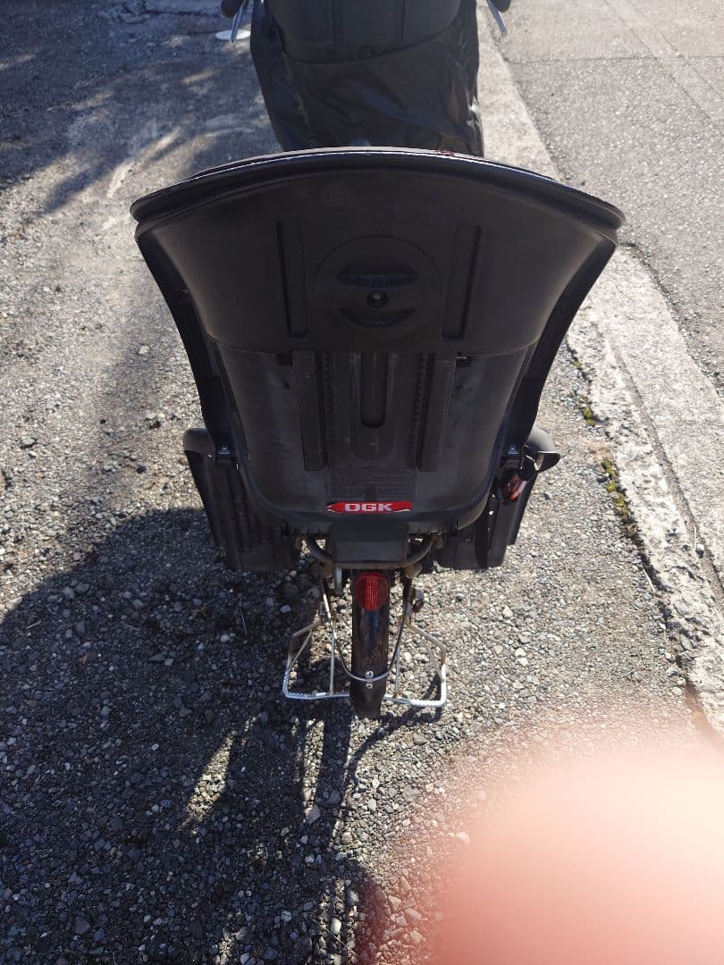 【引取限定】子供乗せ自転車3人乗り チャイルドシート付き　佐賀