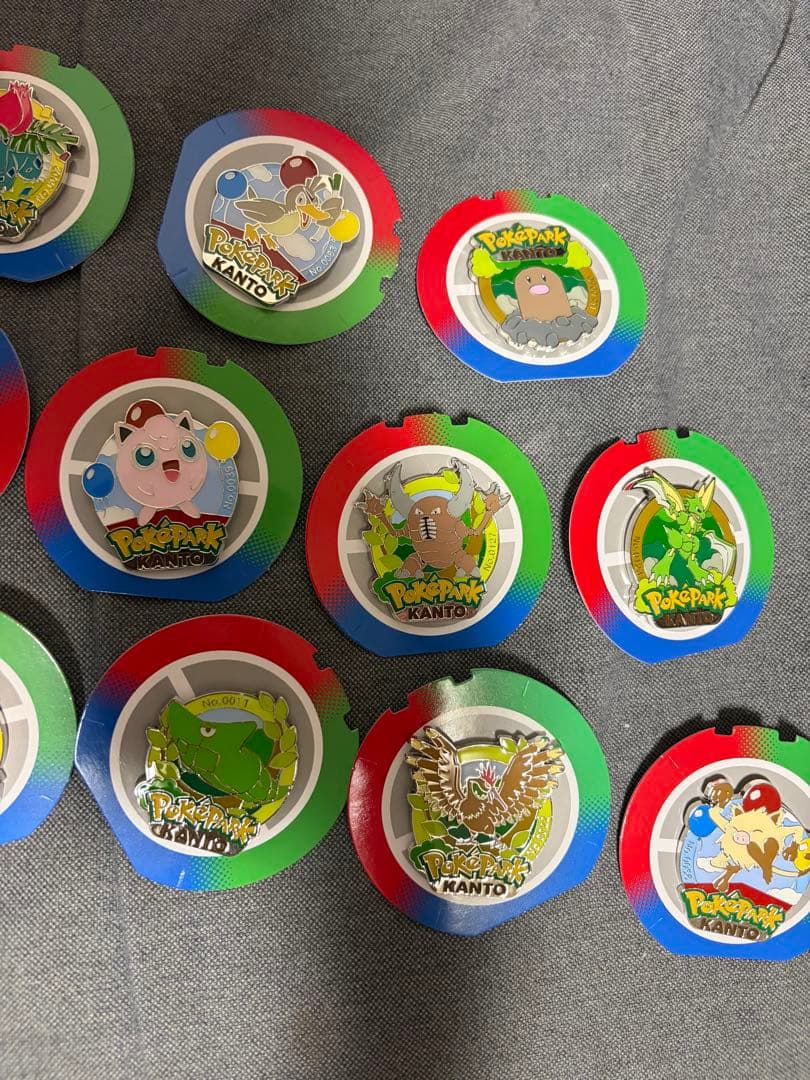 ポケパークカントー　ピンズ ピンバッジ　17個セット
