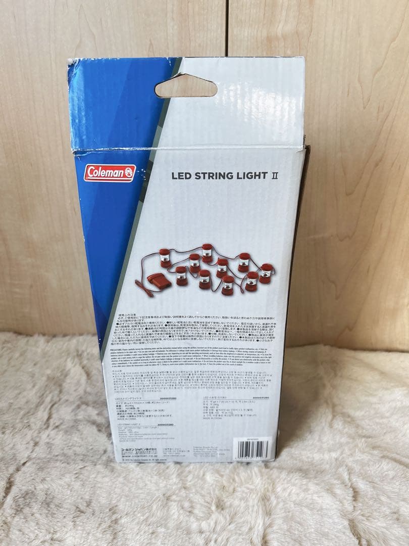 もん様　coleman lea LED ストリングライトⅡ キャンプ　コールマン