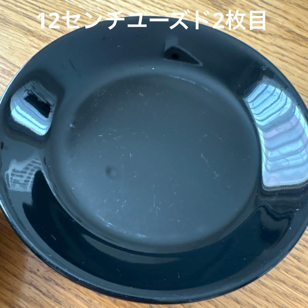 未使用・中古品混在　 イッタラ　プレート　ブラック　6点セット