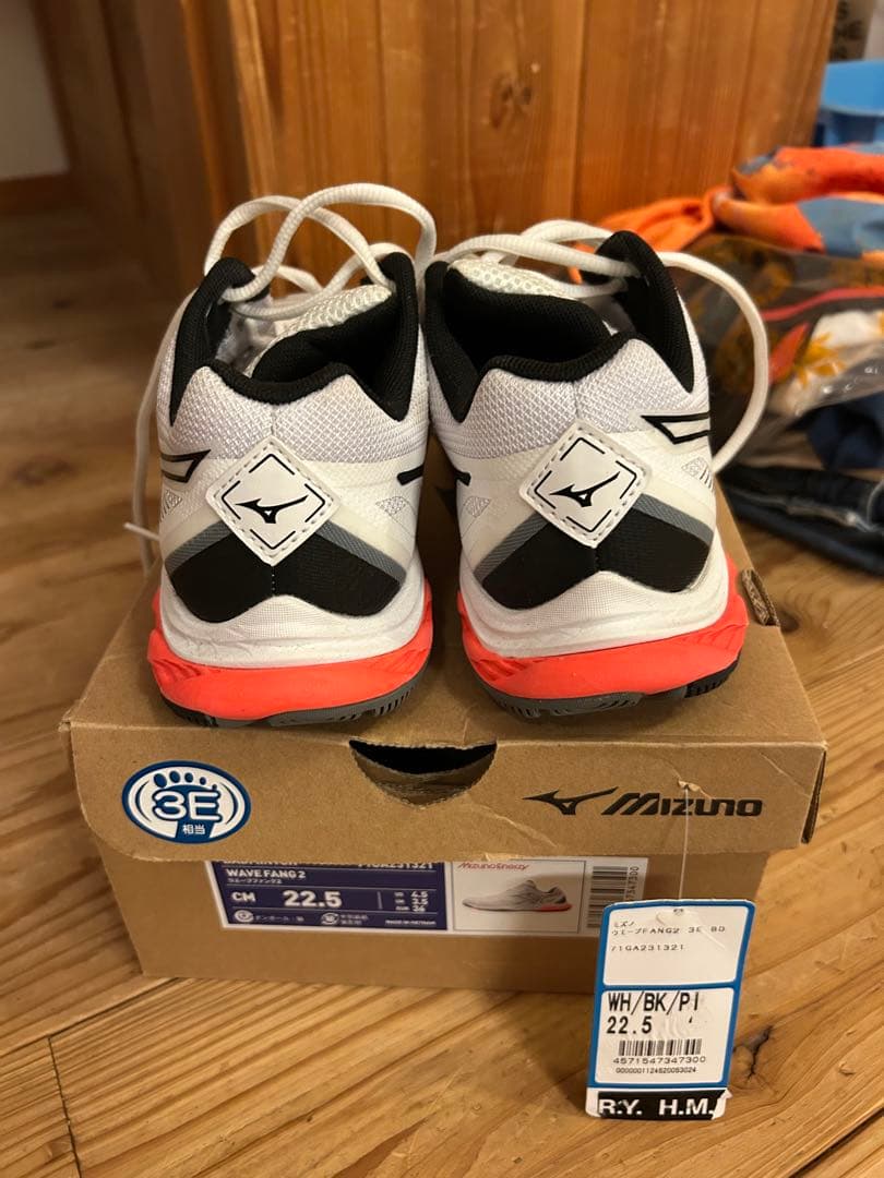 Mizuno Wave Fang 2 バドミントンシューズ 22.5cm