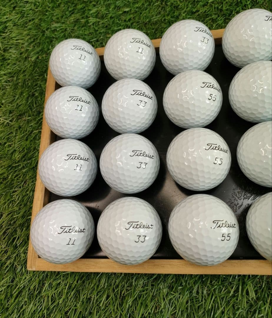 タイトリストPROV1　2023年モデル良品ロストボール20個。