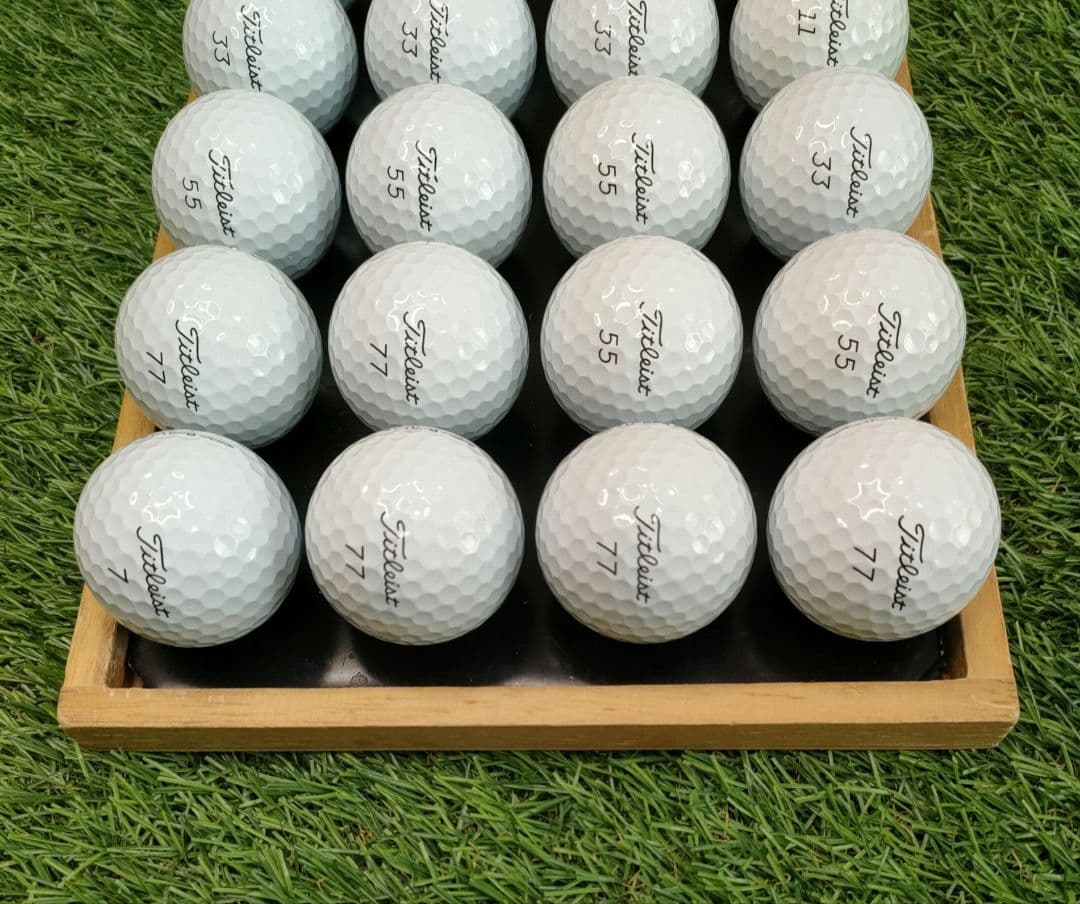 タイトリストPROV1　2023年モデル良品ロストボール20個。