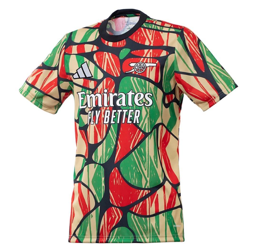 adidas アディダス　アーセナル　プレマッチユニフォーム　サッカー　練習着
