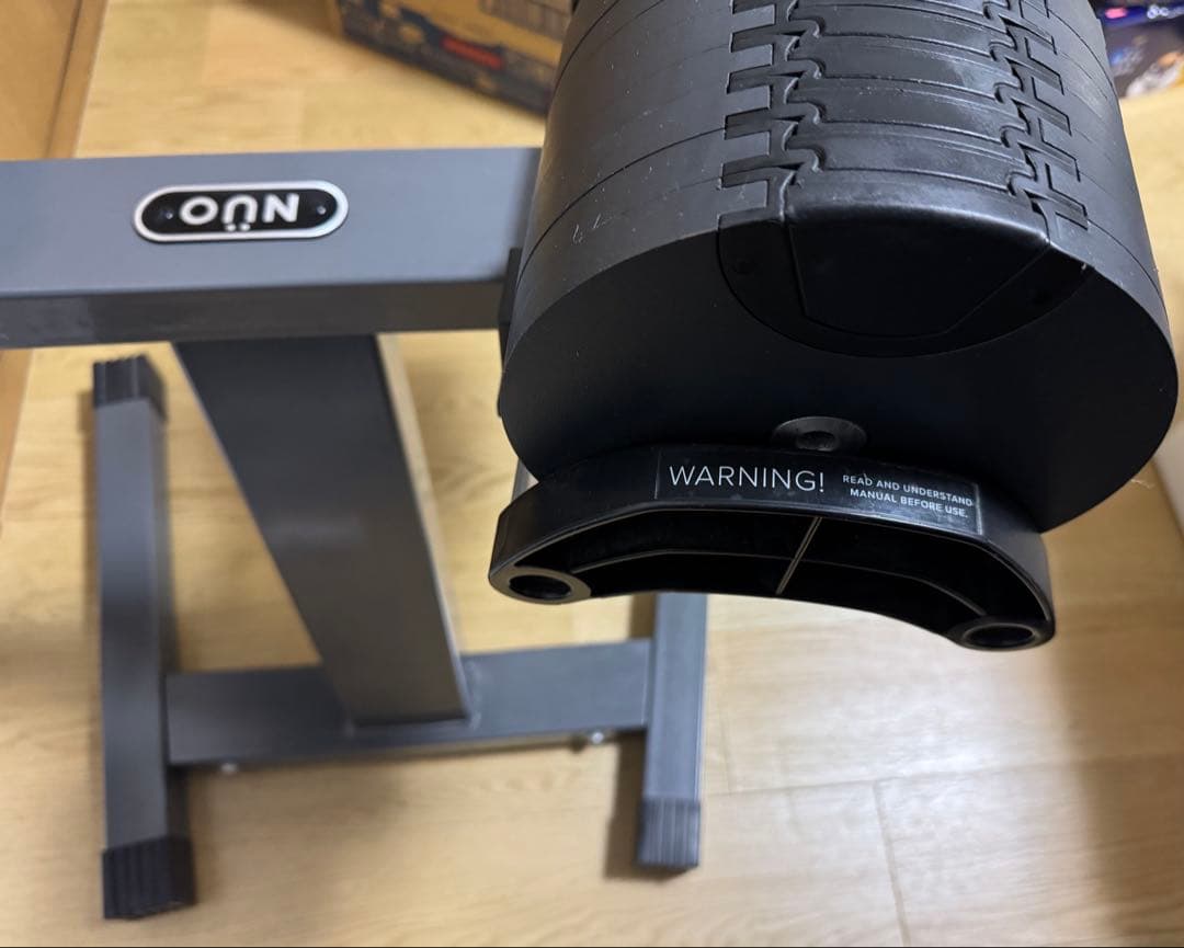 セット2/3フレックスベル可変式ダンベル32kg×2個 2kg刻み&専用スタンド