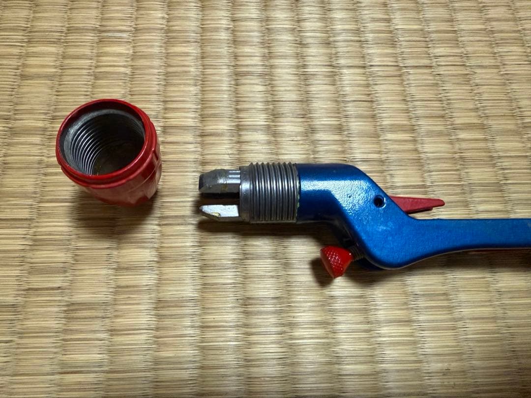 フロッグ カメレオングリップ 赤 青