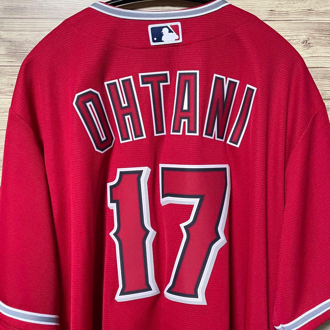超美品 ナイキ 大谷翔平 ロサンゼルス エンゼルス ユニフォーム XL