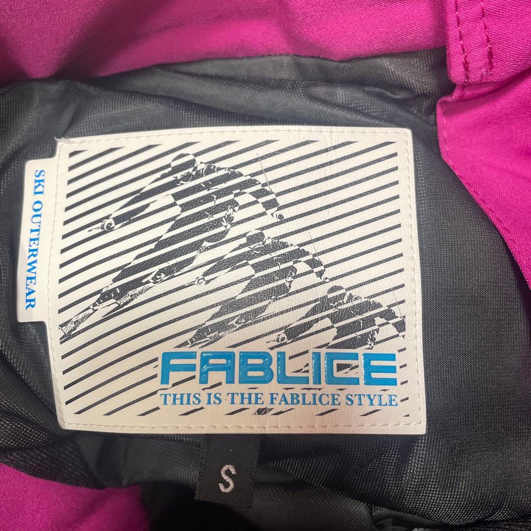 一回使用　FABLICE スノーボードウェアセットS