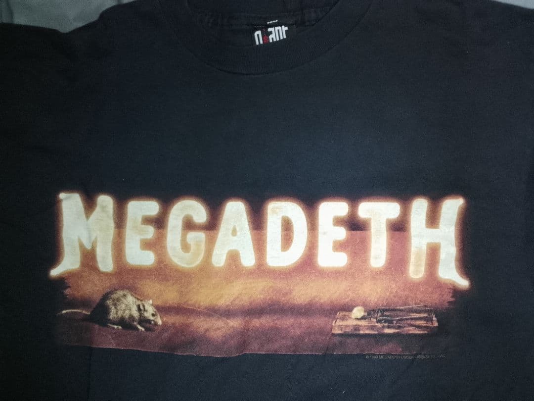 20日まで メガデス RISKツアー Tシャツ Mサイズ MEGADETH