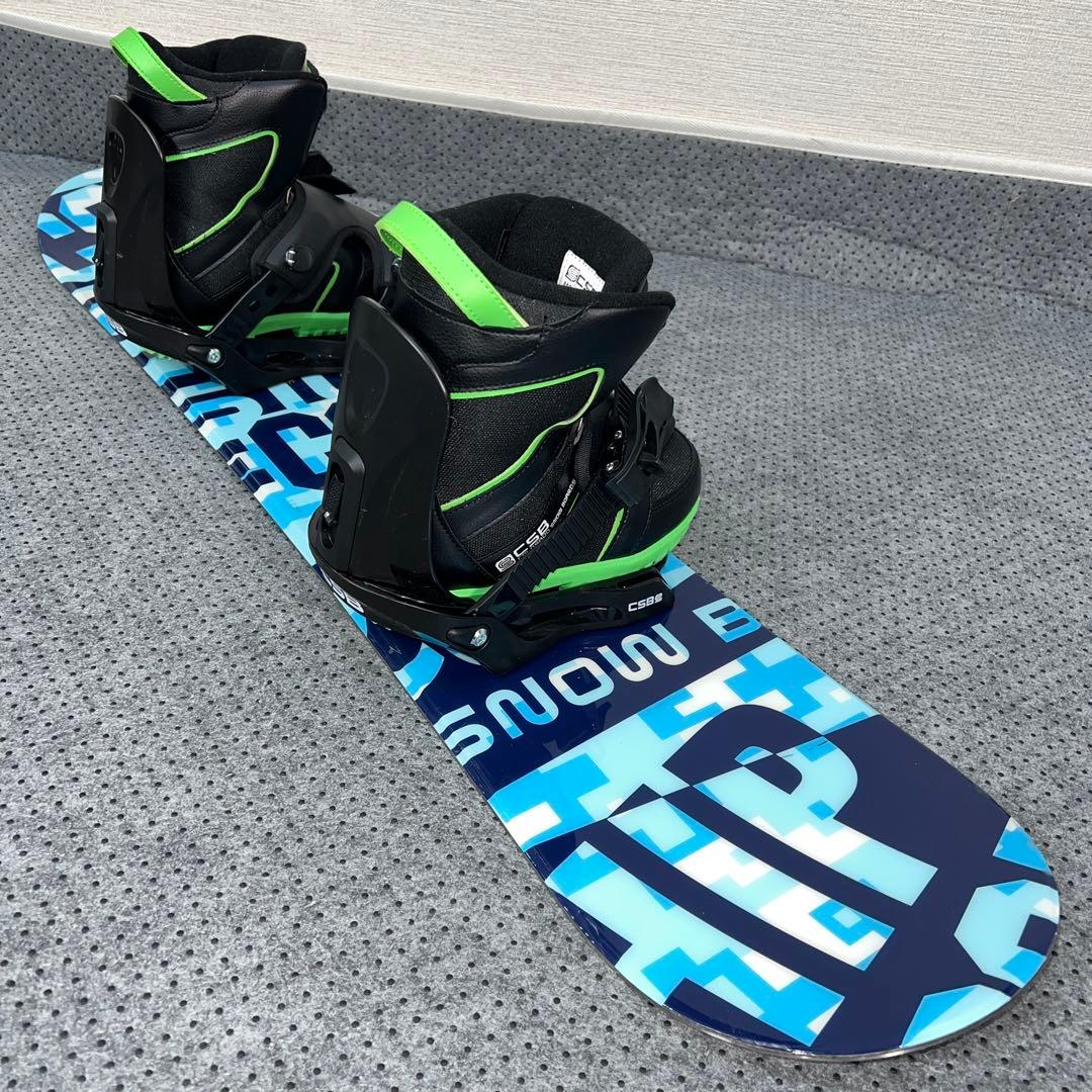 数回使用 キッズスノーボード CSB 108cm＋バイン＋ダイヤルブーツ