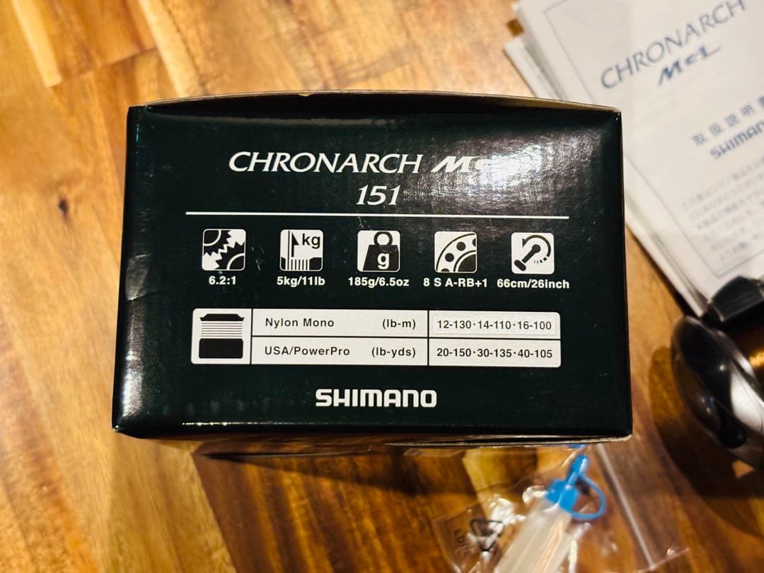 超美品！SHIMANO CHRONARCH MGL 151 ベイトリール
