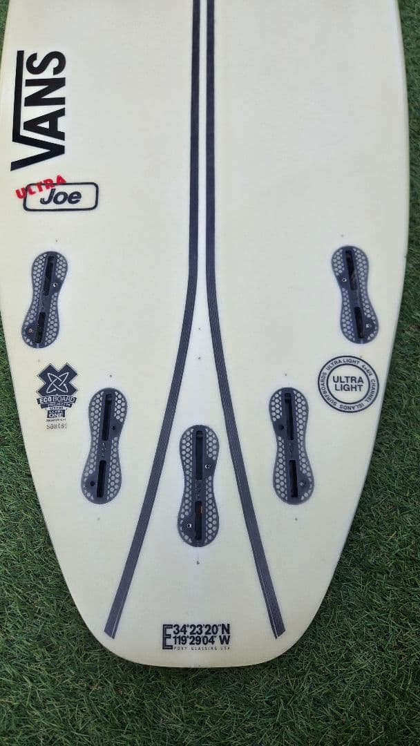 千葉県手渡し　アルメリックウルトラジョー　5'5 28.6L FCSII5プラグ