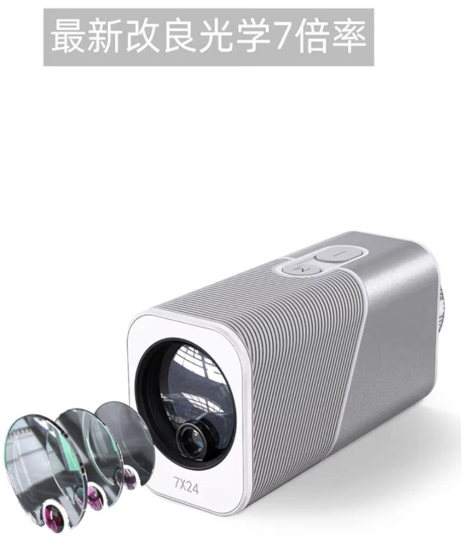 新品☆ゴルフ レーザー距離計/超コンパクト/0.02秒測定/24mm大径レンズ