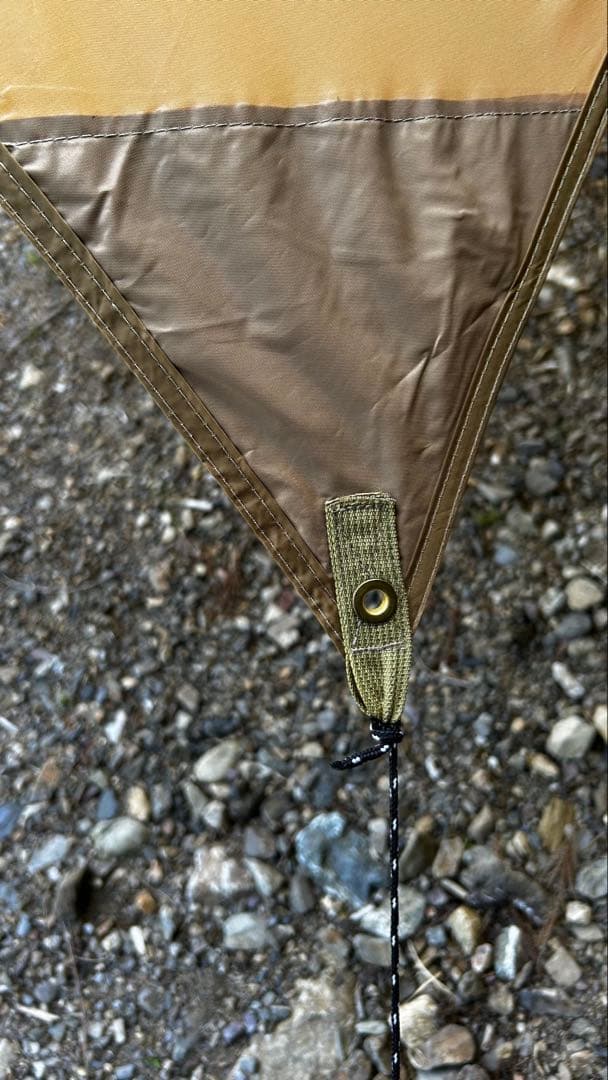 美品　QUICKCAMP ベージュ タープ・シェード