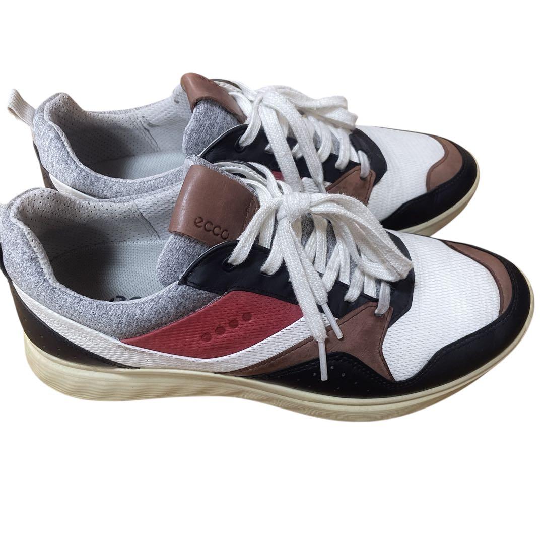 ECCO エコー ブラックトマト ゴルフシューズ EU41 26cm 良品