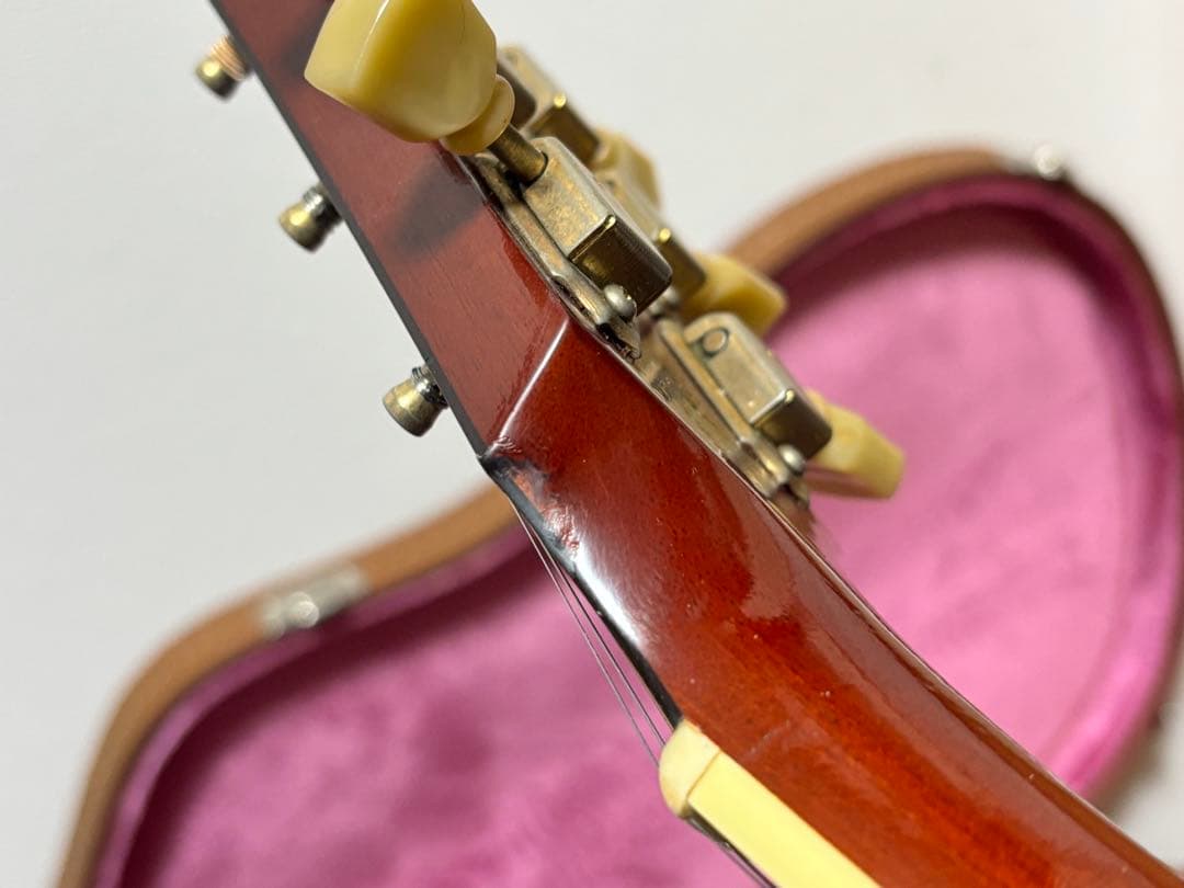 2018 gibson hummingbird vintage サイド割リペア済
