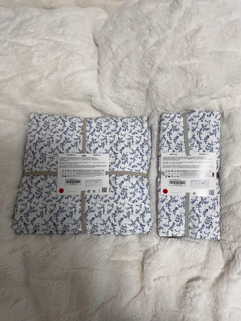 新品未使用　ZARA  シングルサイズ　掛け布団カバー枕カバーセット