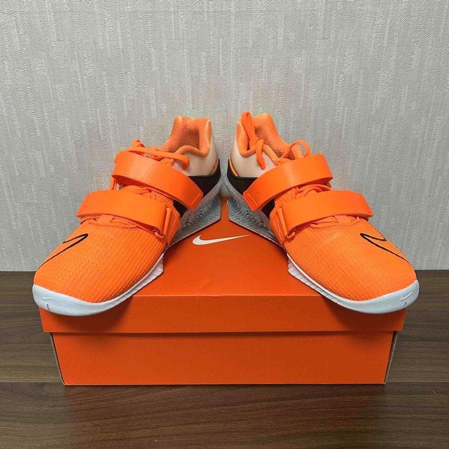 Nike Romaleos 4 27cm オレンジ ロマレオス 重量挙げ 靴
