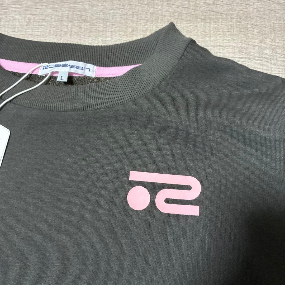 未使用 ロサーセン ゴルフウェア バックプリントソッカン スウェット L