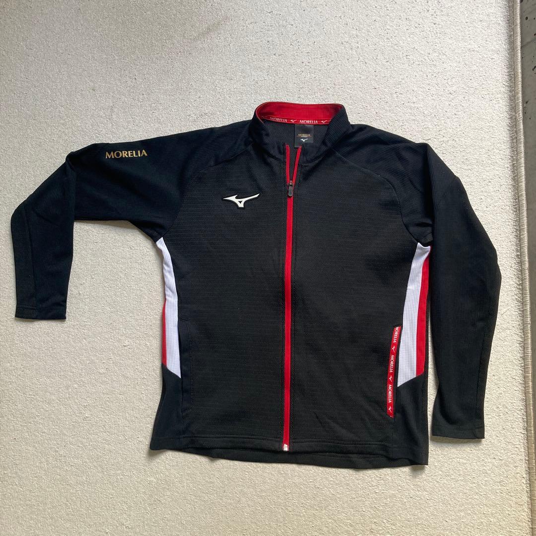 Mizuno Morelia ジャージ M 黒/赤