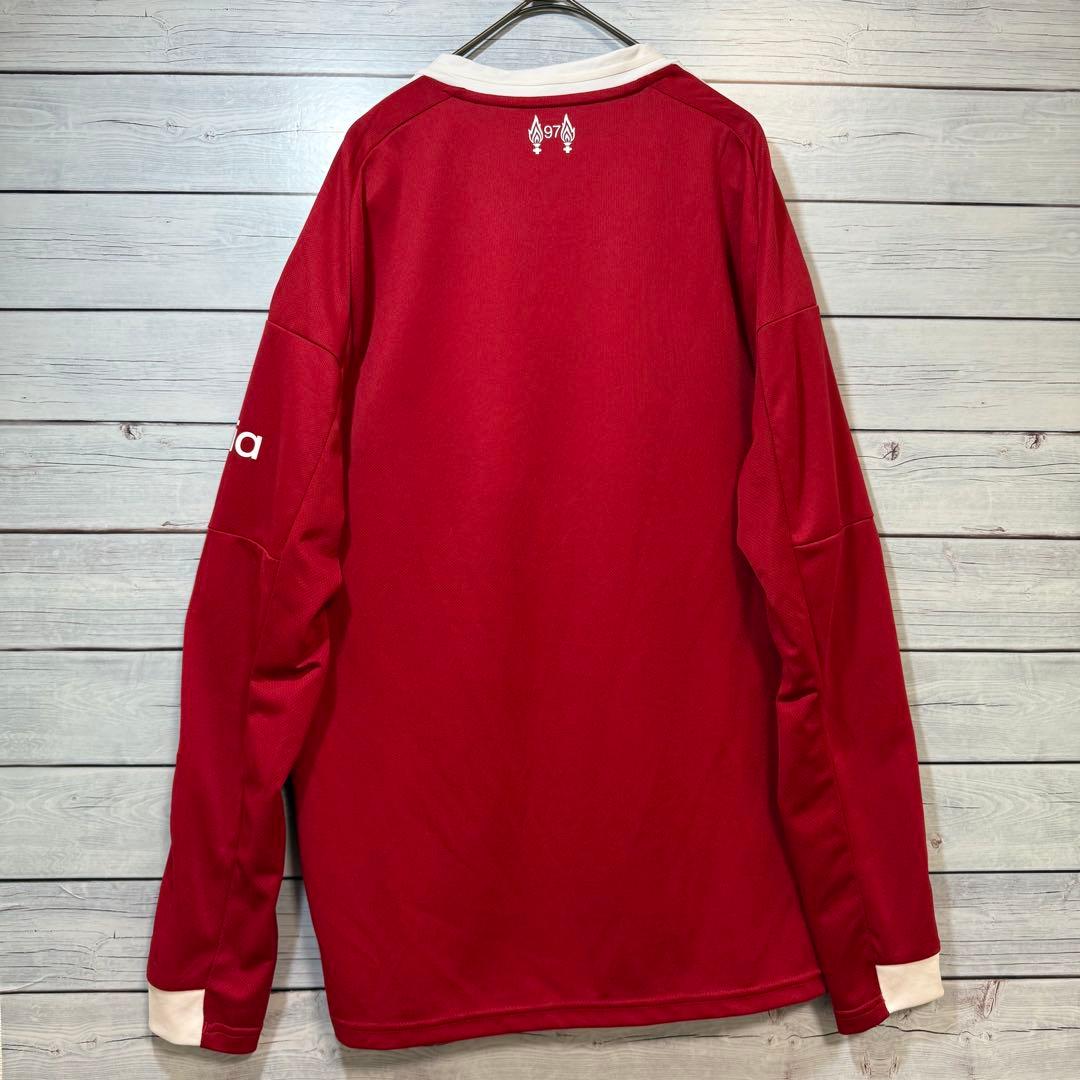 リヴァプール　長袖ユニフォーム adidas 25-26 美品　Lサイズ