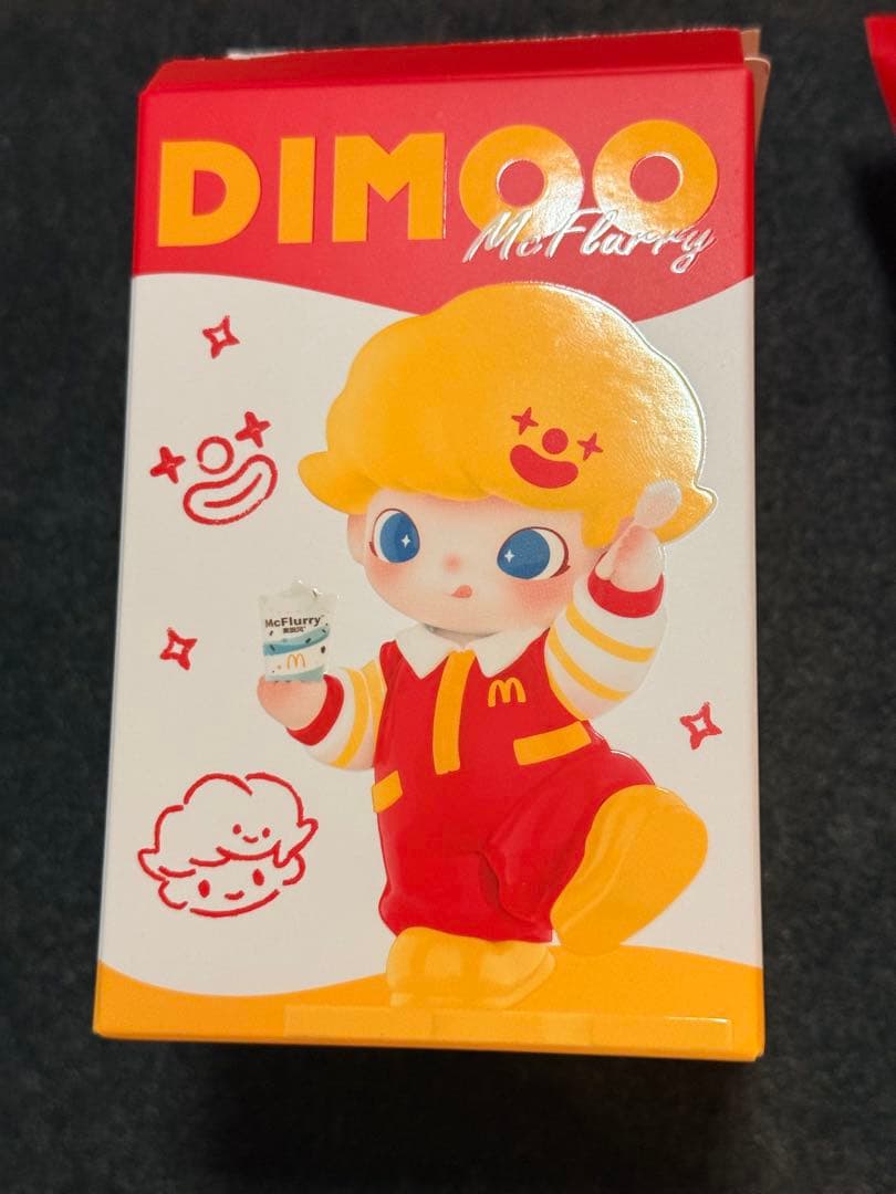 【新品】POPMART中国限定DIMOOマクドナルド コラボシリーズ フィギュア