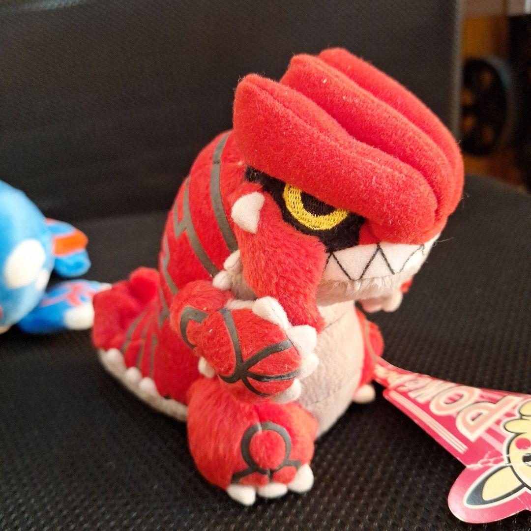 ポケモンセンター　カイオーガ　グラードン　DOLL　タグ付き