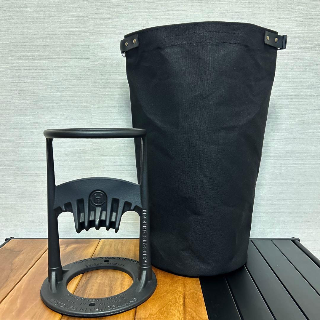 KC TOP PLATE &キンドリングクラッカー用ケース ブラウン&ブラック