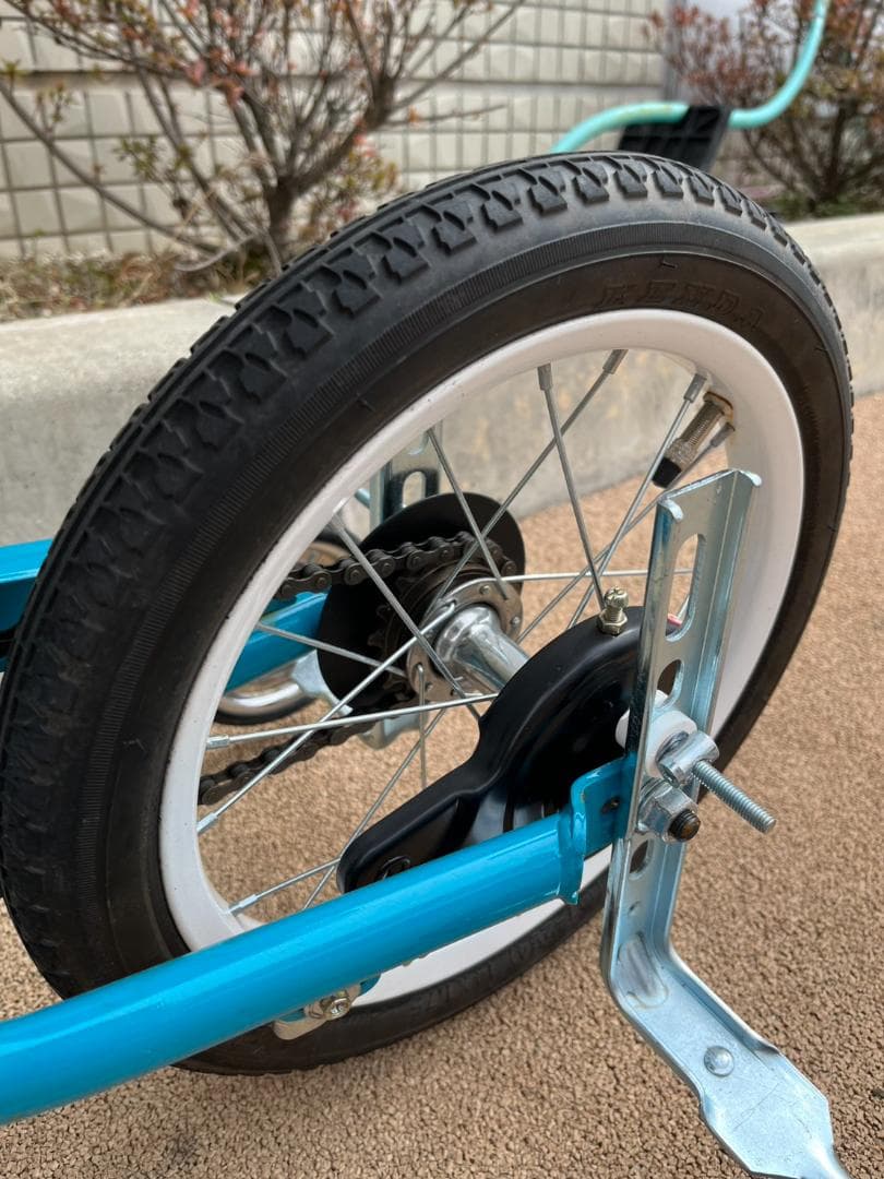 ★美品★Peopie　ケッターサイクル　キッズ自転車　ブルー　２歳～　14インチ