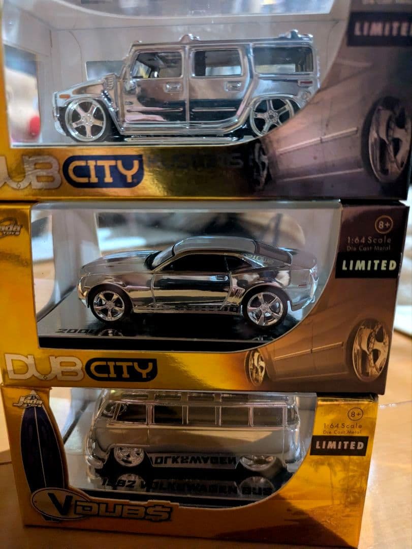 JadaToys DUB CITY 1/64 ハマー カマロ ワーゲンバス　限定
