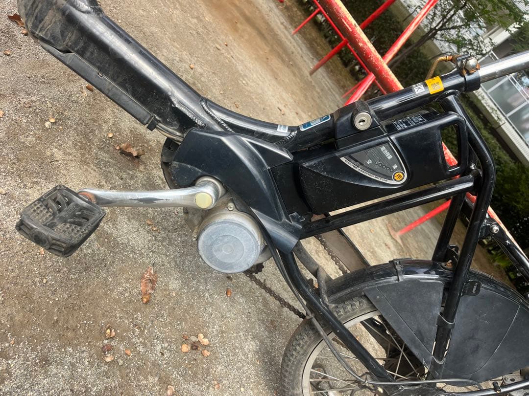 難ありPanasonic 電動アシスト自転車 ブラック　中古