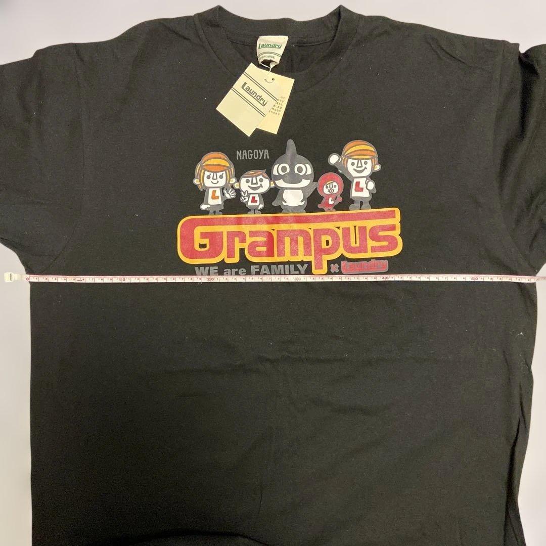 名古屋グランパス ランドリー コラボ Tシャツ 限定カラー 黒 XL 終売品