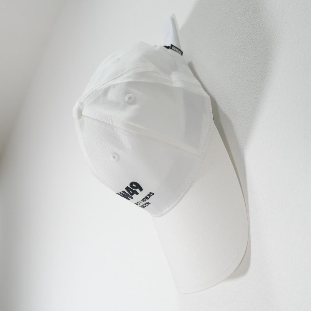 メンズウェア TFW49 GOLF EMBROIDERY 6PANEL CAP WHITE