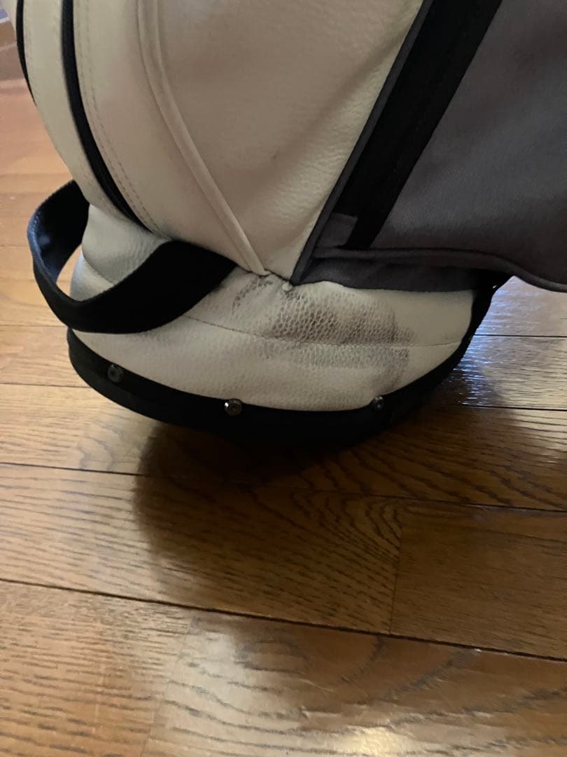 Jones キャディバッグ ホワイト グレー
