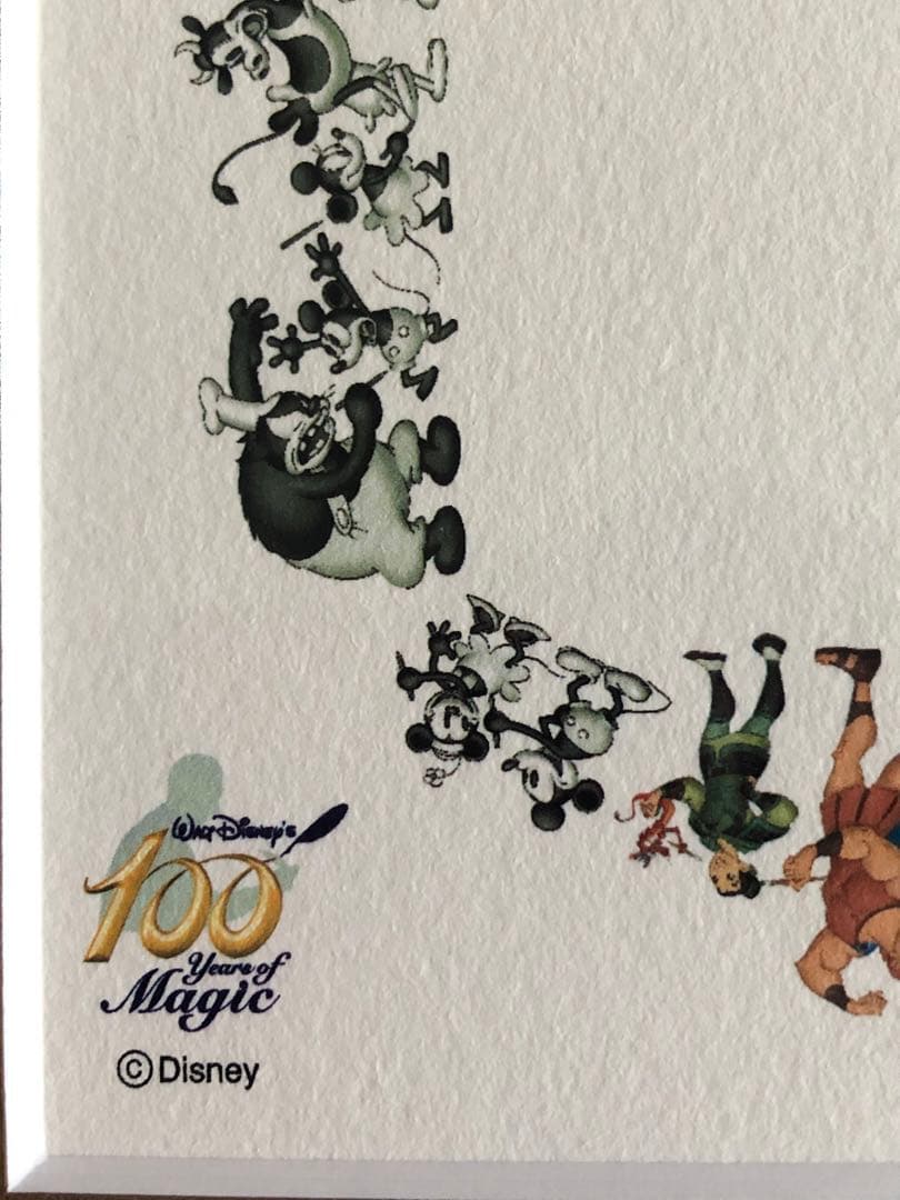 超貴重！【非売品】ウォルトディズニー100th アートフレーム