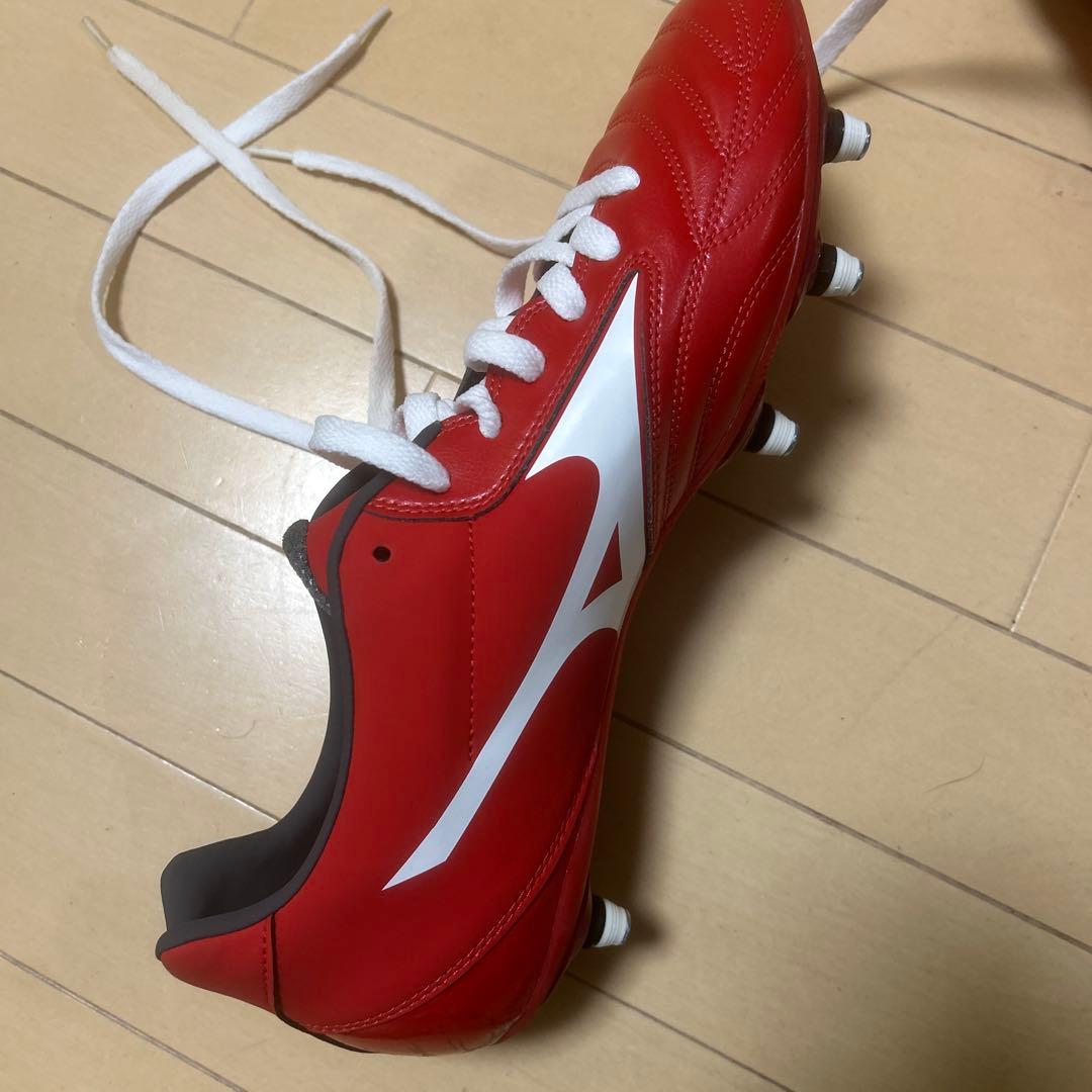 Mizuno レッド サッカーシューズ スパイク