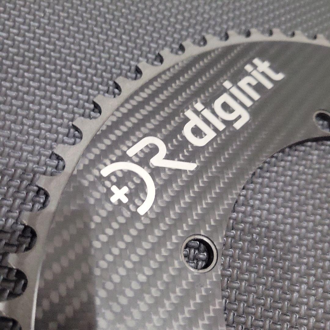 digirit カーボンファイバー チェーンリング 62T