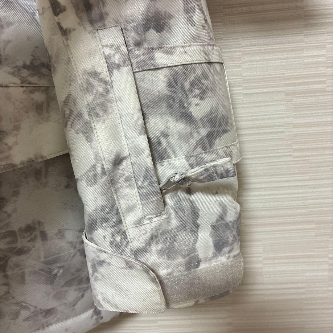 COSBY スキーウエア サイズ調整 上下セット 女の子 グレー120cm
