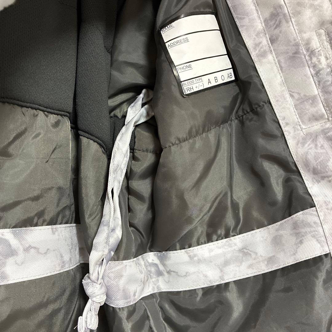 COSBY スキーウエア サイズ調整 上下セット 女の子 グレー120cm
