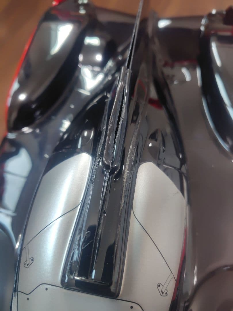 未走行 タミヤ 1/10 トヨタ TS050 ハイブリッド 塗装済ボディ ガズー
