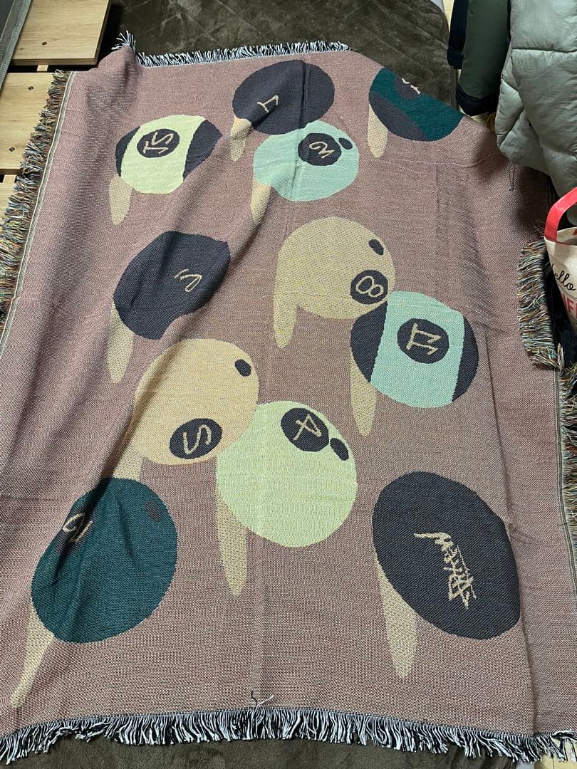 アウトドア寝具 STUSSY BILLIARDS BLANKET