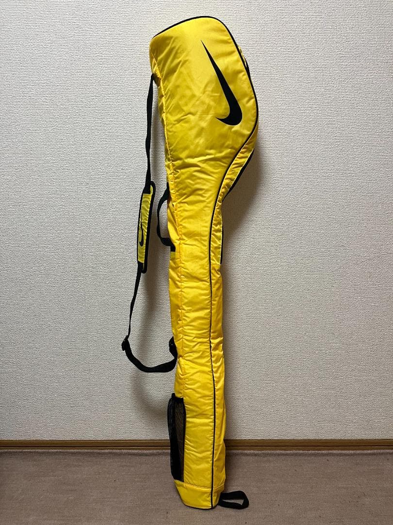 【美品】ナイキ ゴルフ レンジケース TG0231 イエロー