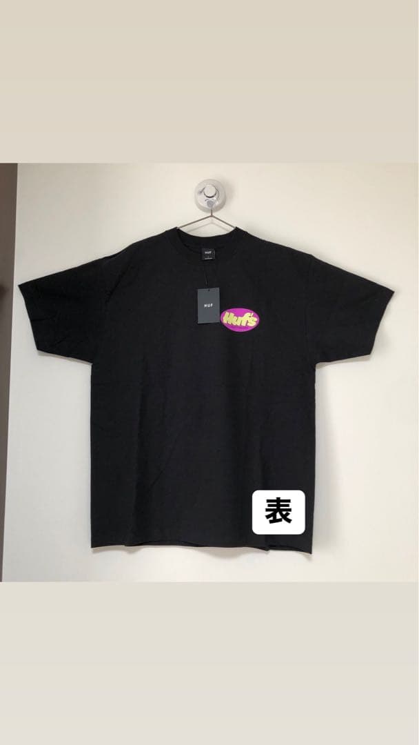 HUF(ハフ)バックプリント ワンポイント Tシャツ　半袖