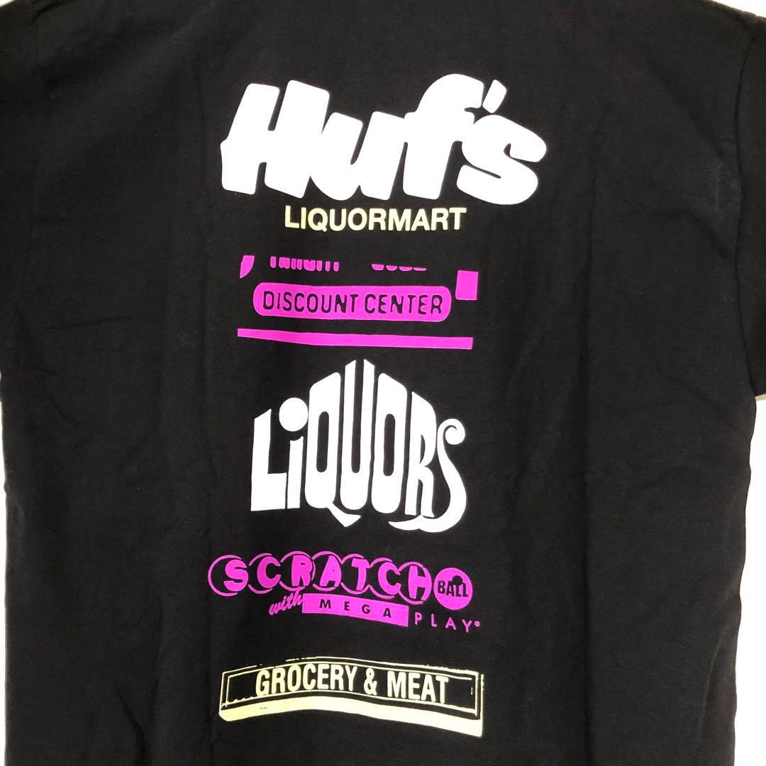 HUF(ハフ)バックプリント ワンポイント Tシャツ　半袖
