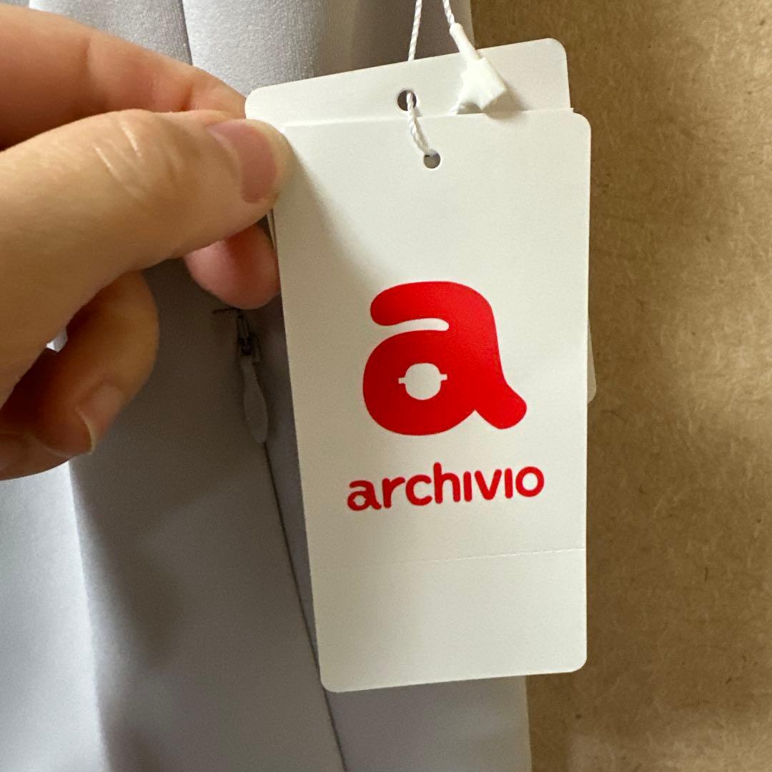 【新品】archivio レディース ベスト 36 グレー/ピンク