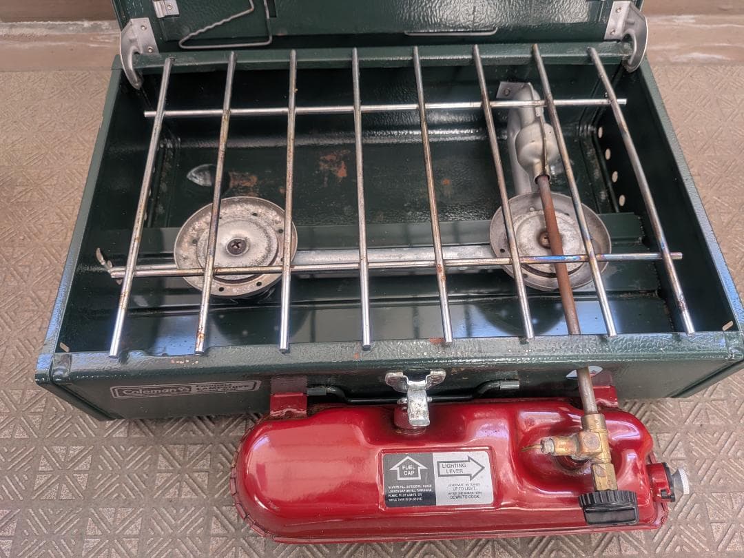 点火確認済　Coleman ツーバーナー 425F