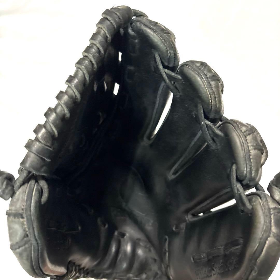希少 Wilson ウィルソン DFS キップレザー グローブ プロスタッフ 黒